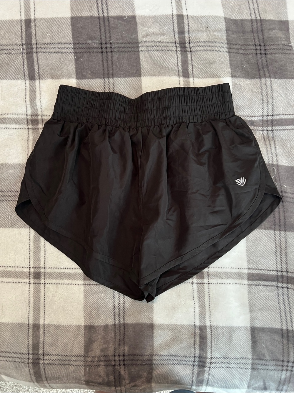 Women's Black Athletic Shorts